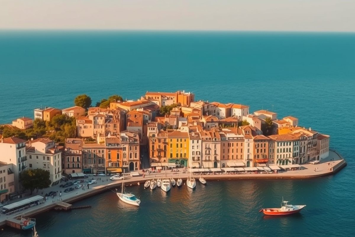 The old town and harbour of Villefranche-sur-Mer